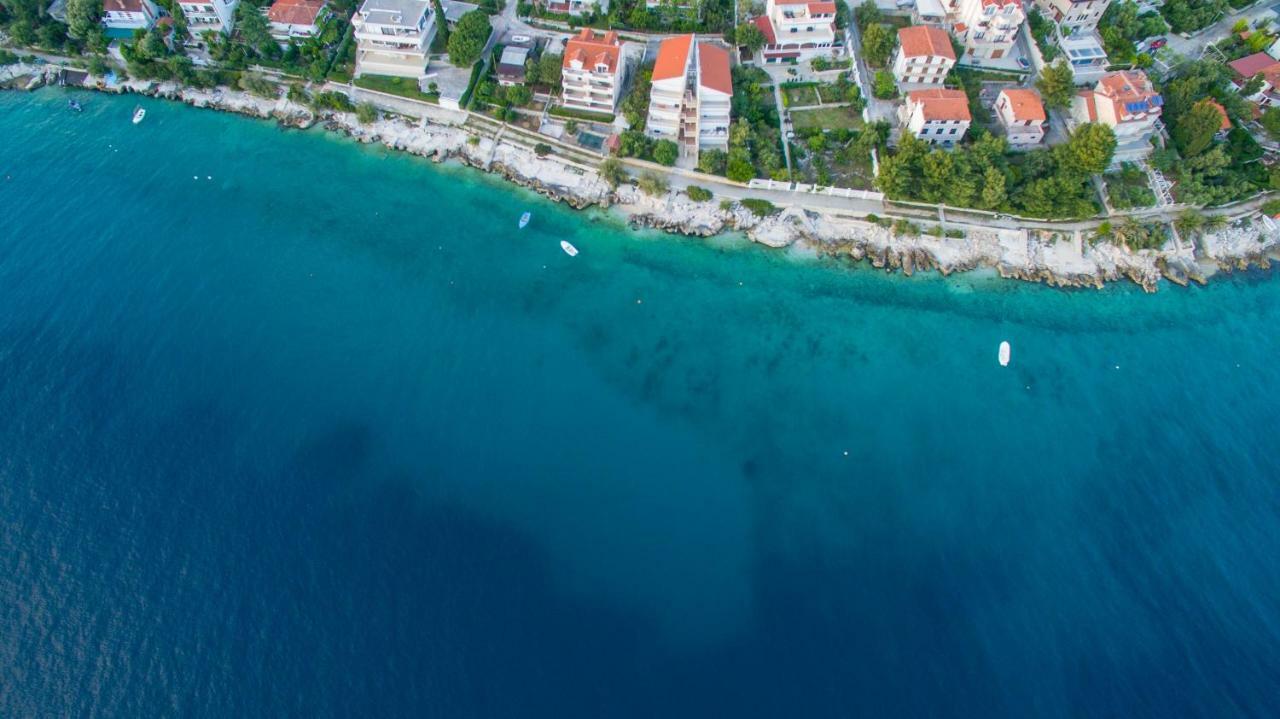 Holiday Home Olive Exclusive - 8 People, Heated Pool, Okrug Gornji, Sea View Trogir Extérieur photo